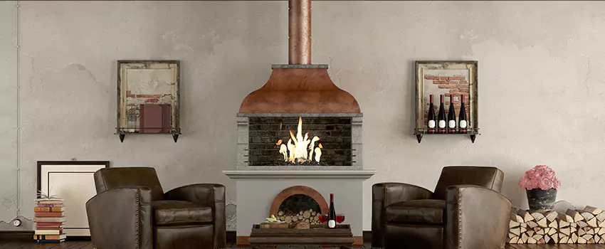 Thelin Hearth Products Providence Pellet Insert Fireplace Installation in Lexington, SC