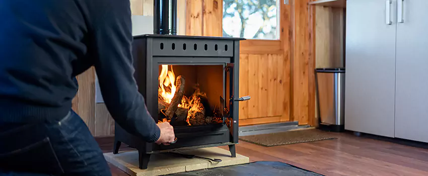 Open Hearth Wood Fireplace Installation in Lexington, SC