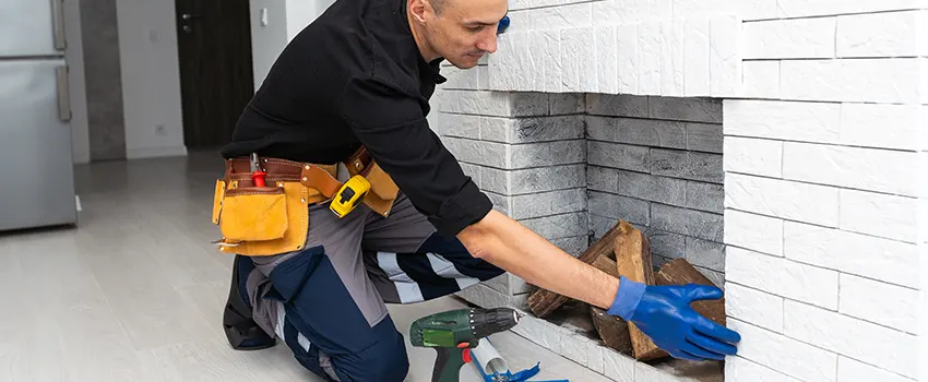 Fireplace Damaged Damper Frame Repair Services in Lexington, South Carolina