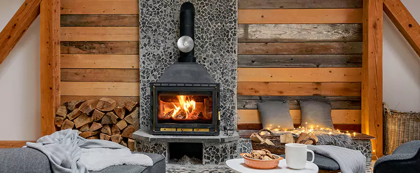 Thelin Hearth Products Direct Vent Gas Stove Fireplace Inspection in Lexington, South Carolina
