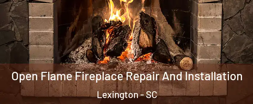  Open Flame Fireplace Repair And Installation Lexington - SC
